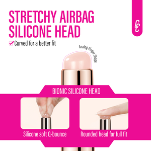 Nouveau Nail Art clair silicone bâton maquillage pinceau applicateur pinceau à lèvres Portable multi-fonction <span class=keywords><strong>magique</strong></span> miroir poudre <span class=keywords><strong>brosse</strong></span> - Product Image 4