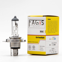 Phare de voiture H4 P43T 12V100/90W Ampoule en verre de quartz Lumière halogène