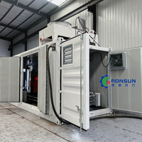 Grupo Electrógeno de Alta Productividad de 500kw 625kva, Trifásico, 4 Hilos, 400V, GNL, GNC, Gas Natural, Turbina de Gas BHKW CHP, Motor CUMMINS