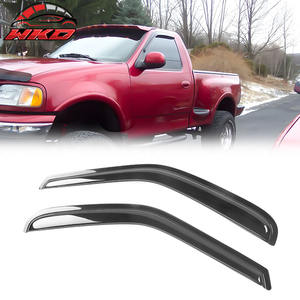 Viseras para Ventanas de Ford F150 97-03 / F250 Cabina Estándar 97-99, Protección Contra Lluvia y Sol para Ventanas Laterales de Puertas de Auto - Product Image 1