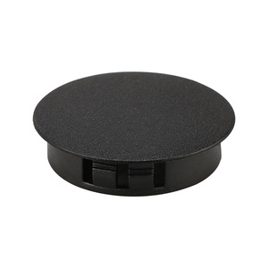 Bouchon en nylon Jiufa à clipser, capuchon d'extrémité en plastique pour la réparation et la décoration de meubles, forme ronde, différentes tailles disponibles - Product Image 3