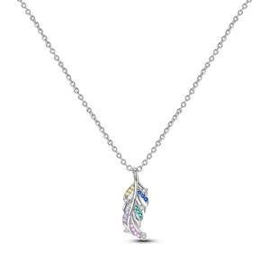 Collier en or étoile filante et lune - <span class=keywords><strong>Pendentif</strong></span> de luxe pour femme, design petite étoile, pour soirée de fiançailles - Product Image 3