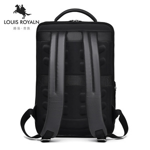 Men's <b>Backpack</b> <b>Large</b> Capacity Waterproof Laptop Bag For Work Commute Solid Color 20L Below - Product Image 5