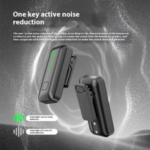 Micrófono inalámbrico en miniatura portátil de alta calidad Micrófono de clip inalámbrico manos libres para YouTube - Product Image 2