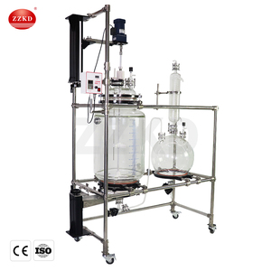 Reactor de cristalización de doble camisa Medios de calentamiento de enfriamiento con control de temperatura preciso - Product Image 3