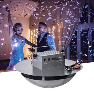 2022 Qixin Jet Schuim Kanon Party Machine Mini Swirl Drijvende Plafond Confetti Blower Machine