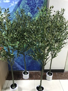 Árbol de <span class=keywords><strong>Olivo</strong></span> Artificial de 150 cm, Planta de Tela de Seda de 59 Pulgadas, Bonsái de <span class=keywords><strong>Olivo</strong></span> Artificial para Decoración de Restaurantes - Product Image 5