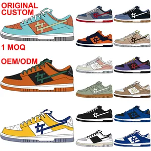 Casual Sneakers Jogging Running Men Sport Shoes High Heels Shoes For Women Moq Manufacturer Customized Shoes With Logo