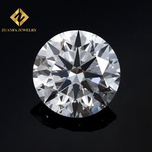 Moissanita de Alta Calidad con Certificado IGI, Corte Redondo, VVS1, Color F, 4.05ct, Diamante Suelto Cultivado en Laboratorio - Product Image 1