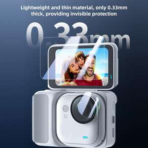 Protector de Pantalla de Vidrio Templado 2 en 1 PULUZ Premium para Insta360 GO Ultra, Película de Alta Transparencia del 99.5% - Product Image 5