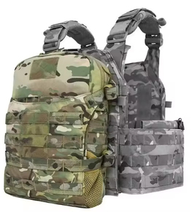 Custom 500D National Nylon Molle Helmet <b>Cover</b> Hydration Plate Carrier Back Tactical Vest <b>Bag</b> <b>Waterproof</b> Polyester for Matching - Product Image 2