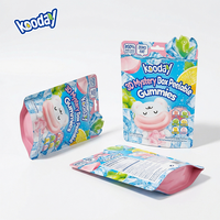 3D Dieren Peelable Freeze Gummies Eetbare buitenlaag met een veerkrachtige, kauwbare textuur, individueel verpakt. Ideaal voor dagelijkse traktaties.