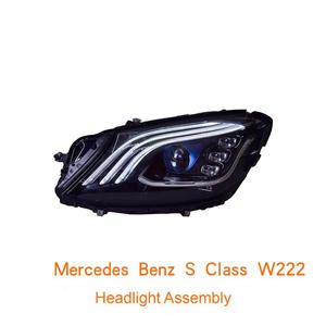 Faro Delantero de Coche de Montaje Preciso, Ajuste Perfecto para Mercedes Benz Clase S W222 2014-2017, Conjunto de Faro - Product Image 5