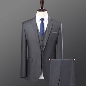 Set Completo da Uomo di Alta Qualità Venduto Separatamente: Abito Professionale Slim da Cerimonia (Giacca + Camicia + Pantaloni) per Ufficio - Product Image 4