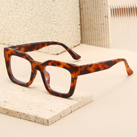 HS2226 unisexe hommes femmes lunettes de lecture correctives bonne qualité presbytie PC carré pleine jante cadre 1pc lentille