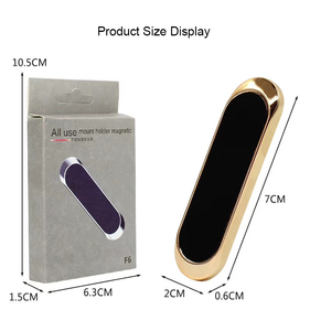 Soporte magnético para teléfono móvil, soporte para salpicadero de coche, soporte de montaje para teléfono móvil, <span class=keywords><strong>pegatina</strong></span> de pared magnética Universal para iPhone Motorycyde - Product Image 4