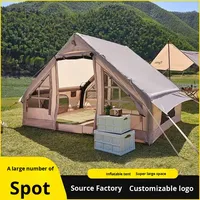 Carpa Inflable Portátil para Camping de Cuatro Estaciones XZ OEM ODM de 4*3*2m para Fiestas al Aire Libre con Bomba de Aire Impermeable y Fácil Instalación