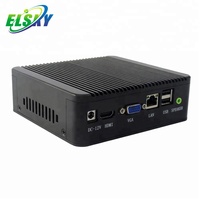 Unité centrale NANO19, ordinateur PC 4K, double LAN et double COM, DDR4, Windows 11, Windows 10, mini-ordinateur pour jeux PC
