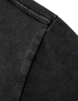 270GSM manga corta de gran tamaño YKH 100% tela de algodón de alta calidad peso pesado logotipo personalizado verano ácido lavado camiseta para hombres