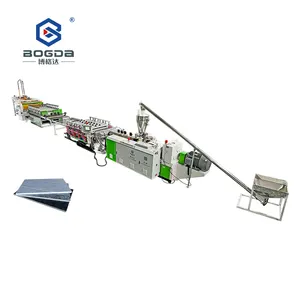 Bogda Automatische Foam Board Extrusie Machine Om Pvc Wpc Interieur Decoratie Wandpaneel
