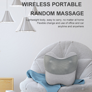 Almohada de Masaje Eléctrica Portátil con Calor y Vibración, Masajeador de Espalda <span class=keywords><strong>Shiatsu</strong></span> para Alivio del Dolor, para Hogar, Auto y Viajes - Product Image 5