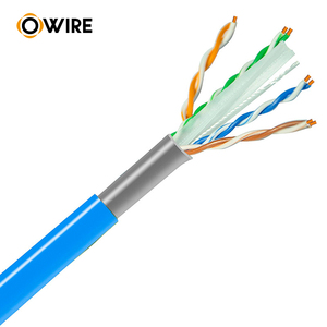 <span class=keywords><strong>สาย</strong></span><span class=keywords><strong>แลน</strong></span> <span class=keywords><strong>Cat6</strong></span> สำหรับภายนอกอาคาร ยาว 1000 ฟุต 500 เมตร ขนาด 23awg เส้นผ่านศูนย์กลางภายนอก 0.57 มม. ทำจากทองแดงผสม CCA ได้รับการรับรองมาตรฐาน CE แบบ UTP และ SFTP - Product Image 5