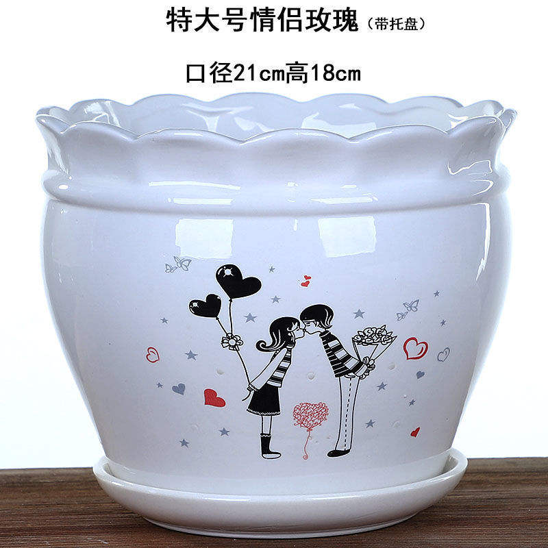 Très grand couple de roses