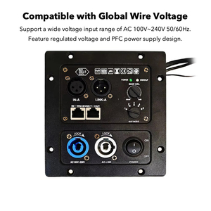 DIY低音炮平板放大器<span class=keywords><strong>2</strong></span>通道数字信号处理器功率放大器专业D类放大器模块，用于有源扬声器线阵列 - Product Image 6