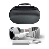 Étui à fermeture éclair EVA de stockage d'accessoires pour lunettes 3D VR personnalisées pour les pommes sac de transport d'accessoires Vision Pros