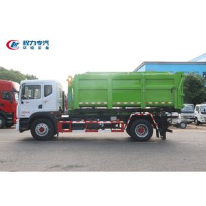 Camión de Basura Dongfeng 4x2 con Gancho Elevador, Camión de Basura con Brazo de Gancho para Recolección de Residuos - Product Image 4