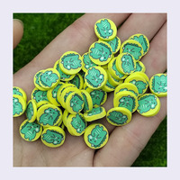 Figurine de Noël en Argile Polymère Dinosaure Vert Créative 500 g/Lot