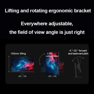 شاشة لينوفو ثينك فيجن E27-40 مقاس 27 بوصة بتقنية IPS ومعدل تحديث 100 هرتز ودقة FHD مع سماعتين ومنافذ HDMI وDP وVGA وتغطية 99% من مساحة ألوان sRGB لأجهزة الكمبيوتر المحمولة والمكتبية وشاشات الأعمال - Product Image 5