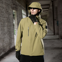 Outdoor Shell Jacket Herren Drei-in-Eins-Heiß siegel kleber Wasserdichte wind dichte Outdoor-Ski-Bergsteiger-Bekleidungs jacke