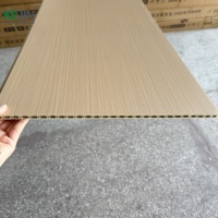 Panneaux muraux flexibles en PVC à grain de bois moderne en fibre de bambou pour la décoration de salles de réunion d'hôtel