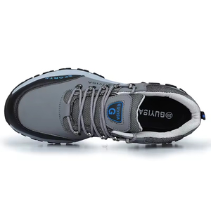 Chaussures de sécurité Guyisa, nouveau style, résistantes à l'usure, avec embout en acier, pour hommes, chaussures de travail industrielles, chaussures de sécurité pour l'extérieur - Product Image 5