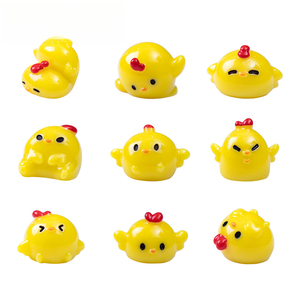 weij Landscape Adorable poussin coquin Mengli, accessoires de décoration de <span class=keywords><strong>jardin</strong></span> DIY, mini ornement de bureau - Product Image 5