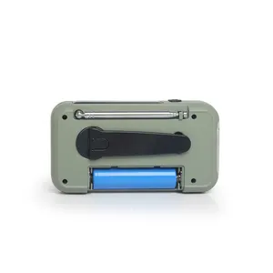2000mAh Battery Portable Radio Set With Rechargeable Flashlight