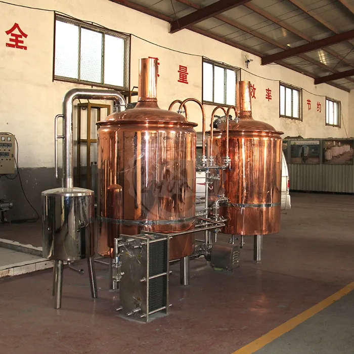 Máquina de cobre da cerveja 200l