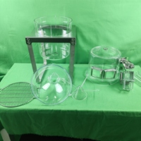 Equipement pour animaux de laboratoire cage métabolique pour rongeurs cage métabolique pour rats PC avec cadre en acier inoxydable