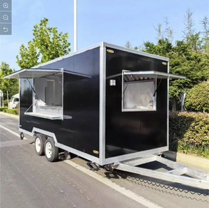 Mingtai รถขายอาหารเหล็กชุบสังกะสีแบบจุ่มร้อนรถเทรลเลอร์เคลื่อนที่ได้มีการรับรองลายจุดสำหรับกลางแจ้ง - Product Image 4