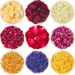 Petali di rosa piccoli all'ingrosso, naturali e profumati, petali di fiori secchi per bagno, spa, coriandoli per matrimoni, produzione di sapone e candele - Product Image 6