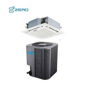 เครื่องปรับอากาศแบบฝังฝ้าเพดาน 13 SEER R410a แบบปล่อยลมด้านบน สำหรับใช้งานเชิงพาณิชย์ขนาดเล็ก 24000~60000btu  แบบไร้ท่อ  พร้อมพัดลมคอยล์ยูนิต - Product Image 1