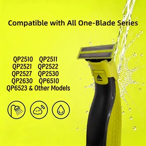 Cuchilla de afeitar BBD compatible con la <span class=keywords><strong>afeitadora</strong></span> eléctrica <span class=keywords><strong>Philips</strong></span> <span class=keywords><strong>OneBlade</strong></span> para QP2530 One Blade - Product Image 1