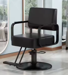 Silla de Barbero de Acero de Alta Calidad, Multifuncional, de Cuero, para Salón de Belleza, Hogar o Exteriores - Product Image 6