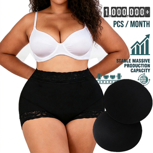 Meilleures culottes gainantes rehausseurs de fesses pour femmes adultes, ODM, écologiques, rembourrées, en Spandex/Nylon respirant, avec crochets intégrés - Product Image 3