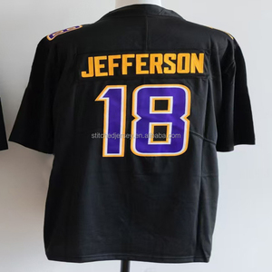 Maillot de football cousu pour hommes 2026 S-3XL J.J. McCarthy Justin Jefferson Dallas Turner - Product Image 2