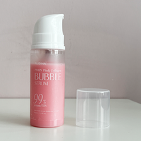 Sérum à bulles de collagène rose R PDRN | Sérum raffermissant Bubble-to-Glow avec PDRN et collagène | Micro-bulles pour la réparation anti-âge K-Beauty