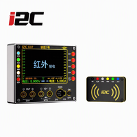 Testeur de télécommande multifréquence I2C C07 Locksmith No.1 et outil de réparation de clés de voiture avec affichage de la forme d'onde