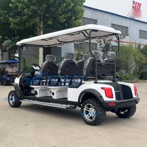 Carrito de Golf Eléctrico de Primera Calidad, Robusto, Todoterreno, para Caza, Vehículo Turístico de 6 Plazas - Product Image 5