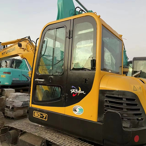 Promoción por tiempo limitado: Miniexcavadora Hyundai 60-7 usada con motor y bomba, certificada por la EPA y CE, de buena calidad. - Product Image 1